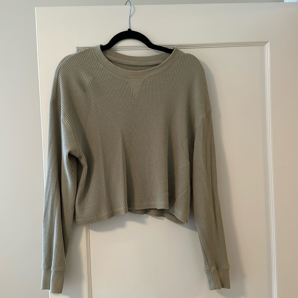 Abercrombie & Fitch Heathered Knit Shirt